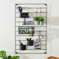 CASA Decoração De Parede|Estantes De Parede^MODULAR Estante Preto
