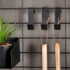 CASA Decoração De Parede^MODULAR 5 Ganchos S Preto