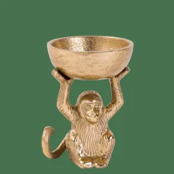 CASA Suportes Para Velas Para Lamparinas^MONKEY Porta-velas Para Lamparinas Dourado