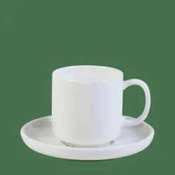 CASA Chávenas^MOON Chávena E Pires Café 9 CL Branco