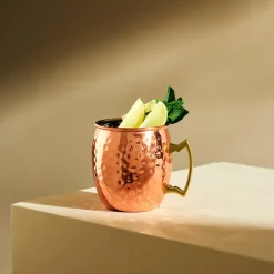 CASA Acessórios Cocktail^MOSCOW MULE Caneca 500ML Dourado, Acobreado
