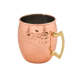 CASA Acessórios Cocktail^MOSCOW MULE Caneca 500ML Dourado, Acobreado
