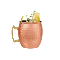 CASA Acessórios Cocktail^MOSCOW MULE Caneca 500ML Dourado, Acobreado