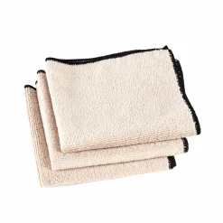 CASA Panos De Cozinha^MULTI Panos Microfibra Conjunto De 3 Caqui