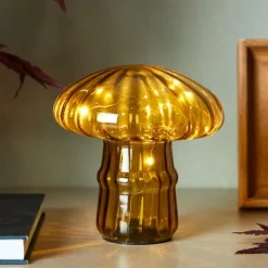 CASA Outono|Candeeiros De Mesa^MUSHRO Candeeiro Decorativo Amarelo