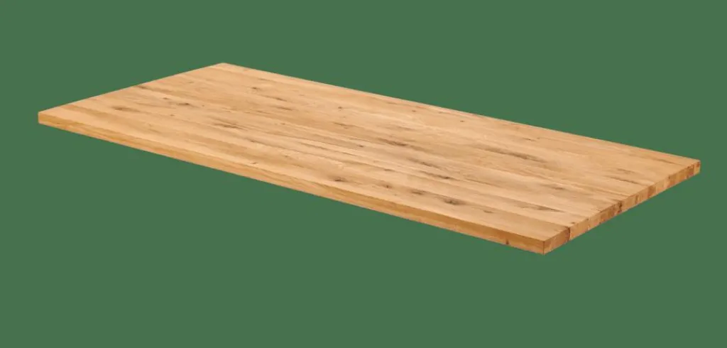 CASA Mesas De Jantar^NEW OAK Mesa De Jantar Com Pernas Em U De Metal