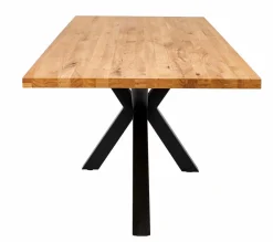 CASA Mesas De Jantar^NEW OAK Perna De Mesa Preto