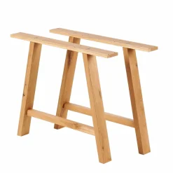 CASA Mesas De Jantar^NEW OAK Perna De Mesa Preto