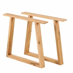 CASA Mesas De Jantar^NEW OAK Perna De Mesa Preto