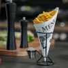 CASA Aperitivo E Tapas^NJAM Sacos Bico Conjunto De 10 Preto, Branco