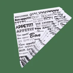 CASA Aperitivo E Tapas^NJAM Sacos Bico Conjunto De 10 Preto, Branco