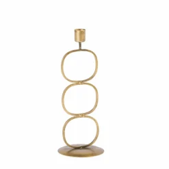 CASA Suportes Para Velas Para Lamparinas^OVAL Porta-velas Para Lamparinas Bronze