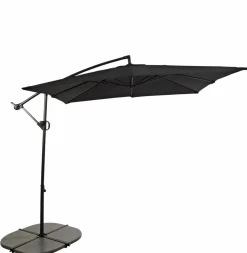 CASA Bases E Tigelas Para Chapéu-De-Sol^PARMA Ladrilho Para Encher Conjunto De 2 Cinzento