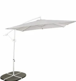 CASA Bases E Tigelas Para Chapéu-De-Sol^PARMA Ladrilho Para Encher Conjunto De 2 Cinzento
