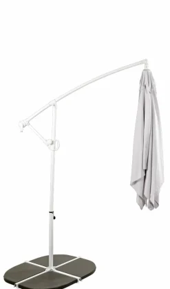 CASA Bases E Tigelas Para Chapéu-De-Sol^PARMA Ladrilho Para Encher Conjunto De 2 Cinzento