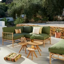 CASA Almofadas Para Paletes^PAULETTA LUXE Almofada Costas Verde