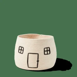 CASA Cestos De Arrumação|Outono^PAULUS Cesto De Arrumação Com Tampa Vermelho, Natural