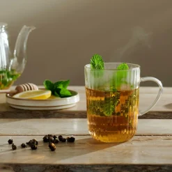 CASA Copos Para Chá|Copos Para Café^PAUSA Copo Para Chá Com Pega 45 CL Transparente
