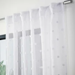 CASA Cortinas^PERLE Cortina Branco