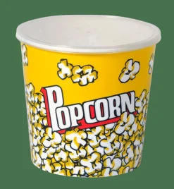 CASA Tigelas^POPCORN Balde Pipocas Com Tampa Multicolor