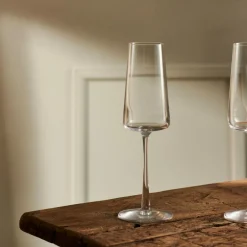 CASA Copos Para Champanhe|Copos Para Vinho^POWER Flute 24 CL Transparente