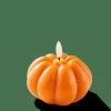 CASA Velas Led|Halloween^PUMPI Vela LED Cor-de-laranja
