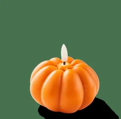 CASA Velas Led|Halloween^PUMPI Vela LED Cor-de-laranja