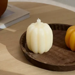 CASA Halloween|Outono^PUMPKIN Vela Marfim