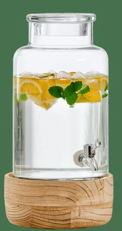 CASA Distribuidor De Bebida^PURI Recipiente Bebida Com Torneira 5,5 L Transparente