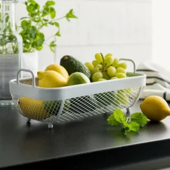 CASA Acessórios De Cozinha^PURO Cesto Branco