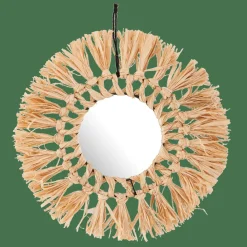 CASA Kids|Espelhos^RAFFIA Espelho Natural