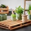 CASA Vasos Em Pé|Vasos De Jardim^RECYCLE Base Para Pote Natural