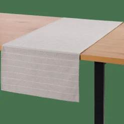 CASA Toalhas De Mesa^RECYCLE Caminho De Mesa Cinzento