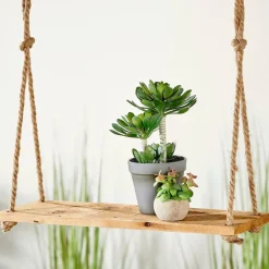 CASA Vasos Para Pendurar^RECYCLE Decoração Para Pendurar Natural
