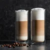 CASA Copos Para Café|Copos Para Chá^RELAX Copos Parede Dupla Conjunto De 2 30 CL Transparente