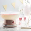 CASA Máquinas De Cozinha^RETRO FUN Máquina Para Fazer Algodão Doce Rosa