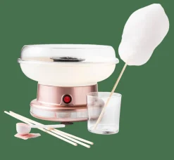 CASA Máquinas De Cozinha^RETRO FUN Máquina Para Fazer Algodão Doce Rosa