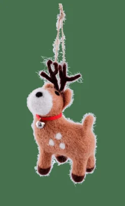CASA Decoração Para Pendurar^RUDOLPH Deco Para Pendurar Castanho
