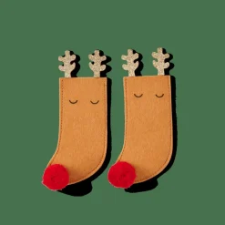 CASA Bolsas Para Talheres^RUDOLPH Porta-talheres Castanho