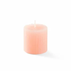 CASA Outono|Velas^RUSTIC Velas Conjunto De 3 Verde, Creme, Roxo Claro
