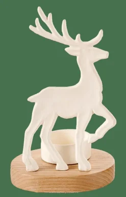 CASA Suportes Para Velas Para Lamparinas^SCANDY DEER Porta-vela Para Lamparina Branco, Natural