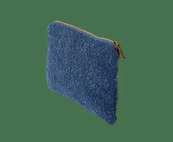 CASA Bolsas^SIERA Bolsa De Maquilhagem Azul Escuro