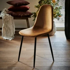 CASA Cadeiras Sala Jantar^SILKE Cadeira De Sala De Jantar Caramelo