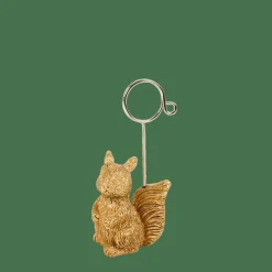 CASA Clipes|Outono^SQUIRREL Clipe Dourado