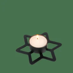 CASA Suportes Para Velas Para Lamparinas^STAR Porta-velas Para Lamparinas Preto