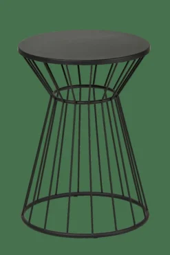 CASA Mesas De Apoio^STRAPES Mesa Auxiliar Preto