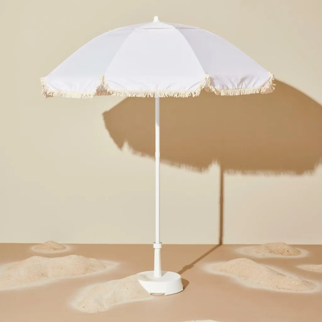 CASA Bases E Tigelas Para Chapéu-De-Sol^VALINO Branco