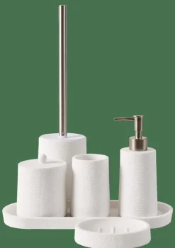 CASA Acessórios De Lavatorio^WHITE ELEGANCE Suporte Para Escova Dentes Branco