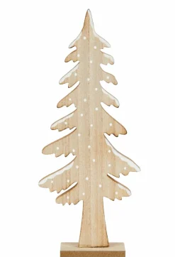 CASA Figuras Deco^WINTER TREE Decoração Em Pé Natural