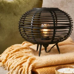 CASA Candeeiros De Mesa^ZANZI Candeeiro De Mesa E27 Preto